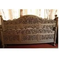 Wooden bed